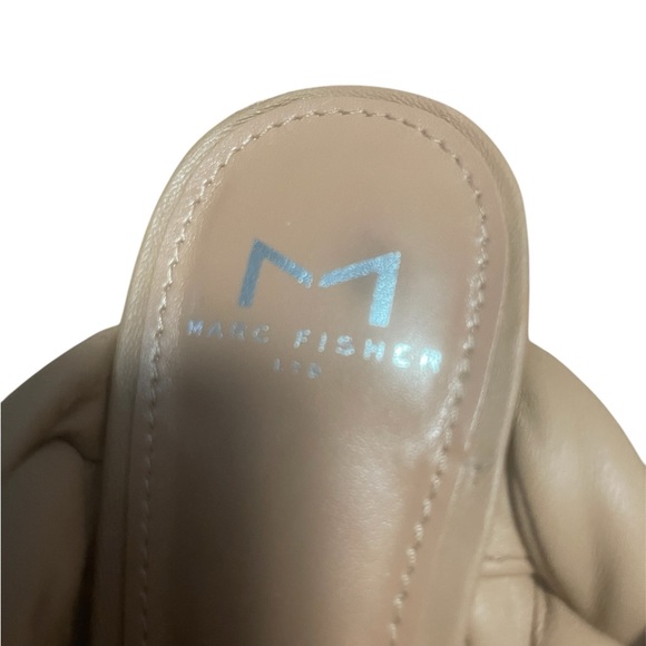 New Marc Fisher Tan Slides - Picture 3 of 4